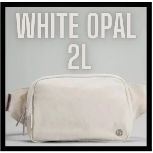 lululemon athletica Other - NWT White Opal Everywhere Belt Bag 2L lululemon